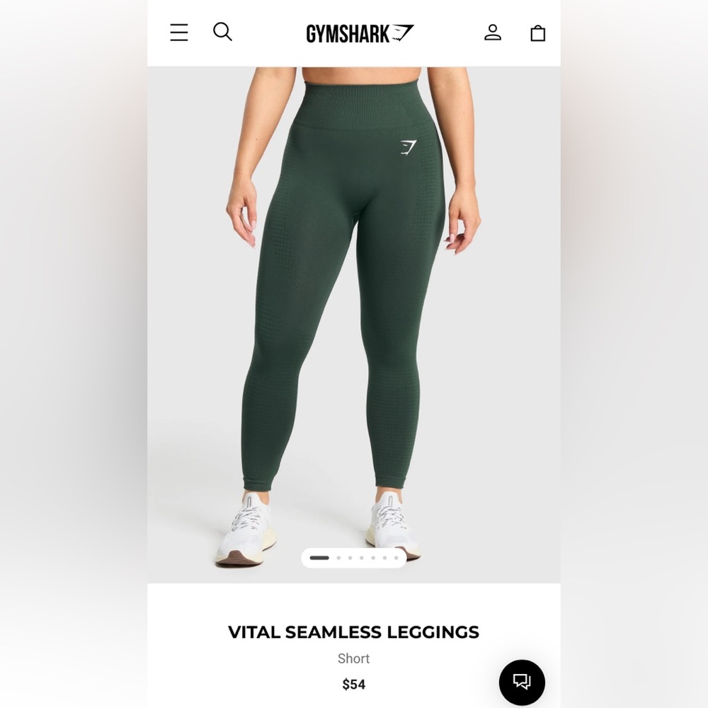 Gym shark leggings - small